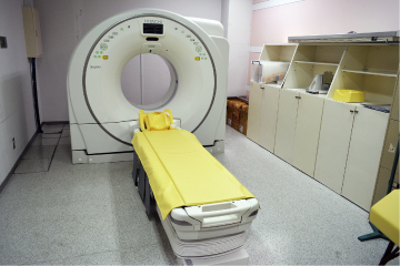 【最新の16列マルチスライスCT】鮮明な画像の高速撮影が可能です。