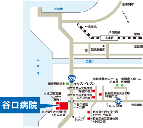 アクセスマップ